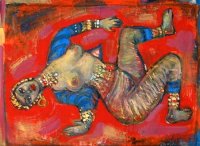 1945 Odalisk, Jan Nieuwenhuys, Modern Art